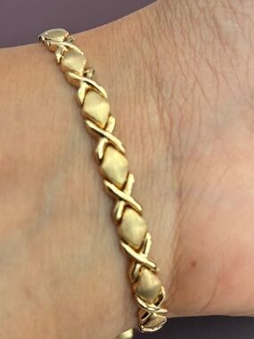 14k yellow gold bracelet
